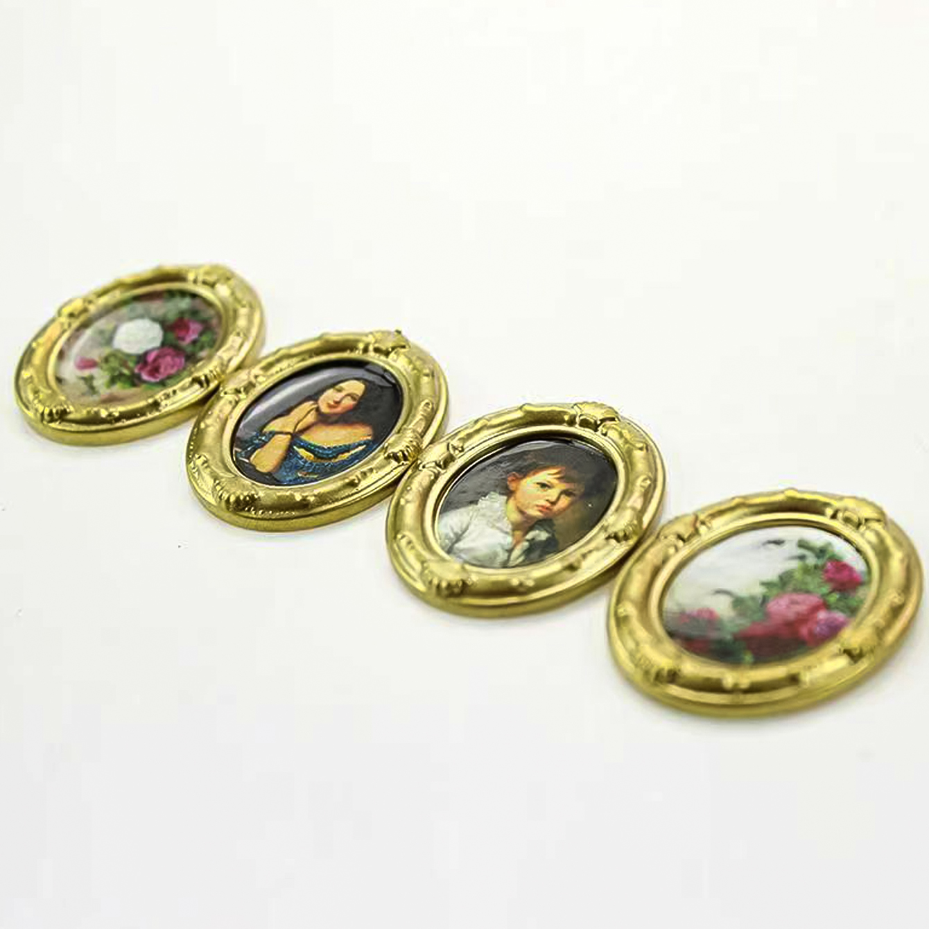 2 Stück Miniatur-Ölgemälde-Wan – Resin Art Store Bewertung und Preis