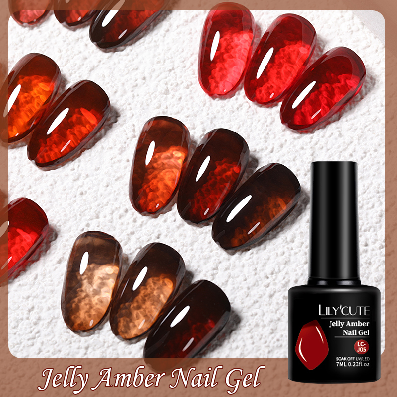 LILYCUTE 7ML Jelly Amber Gel N – Resin Dye Opaque Bewertung und Preis
