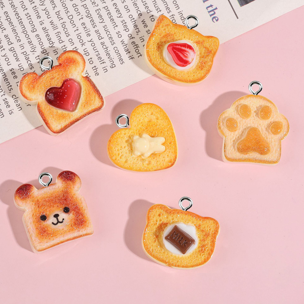 10 Stück Herz-, Bären-, Katzen – Resin Art Pendant Bewertung und Preis