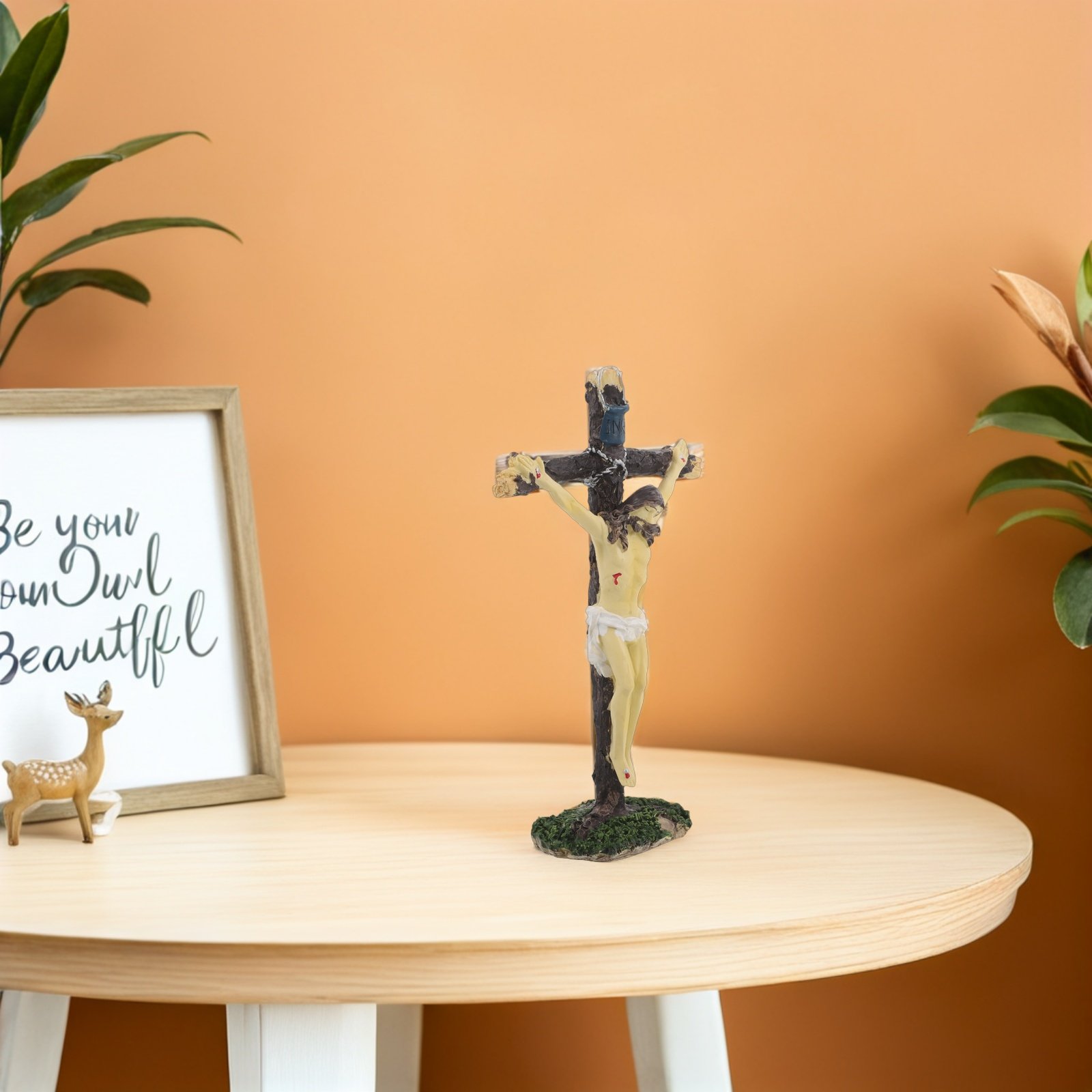 Harzstehende Jesus-Kreuz-Skulp – Resin Artist Bewertung und Preis
