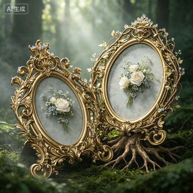 Retro Gold Ovaler Kunstharz-Bi – Resin Art Wedding Gift Bewertung und Preis